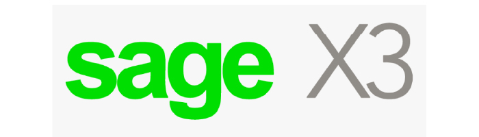 Sage x3 Logo